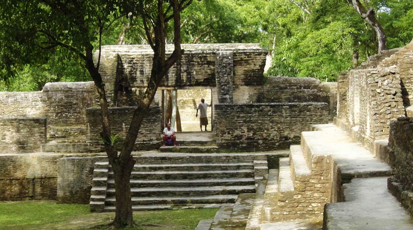 Mayan ruins near San Ignacio