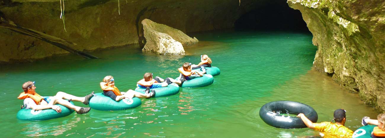 Cave Tubing and Zipline