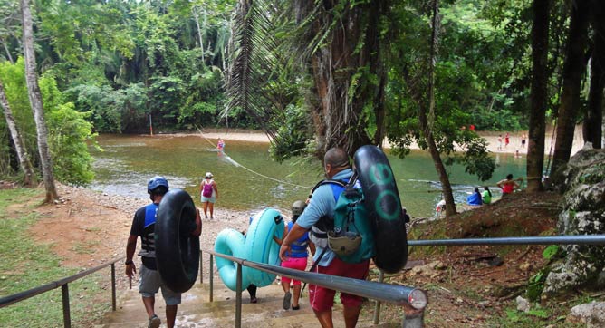 Belize Tour Company - Kawiil Tours go cave tubing