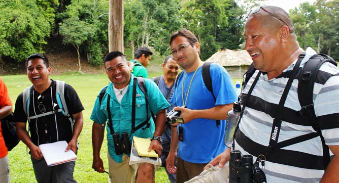 tour guide Luis Zaiden