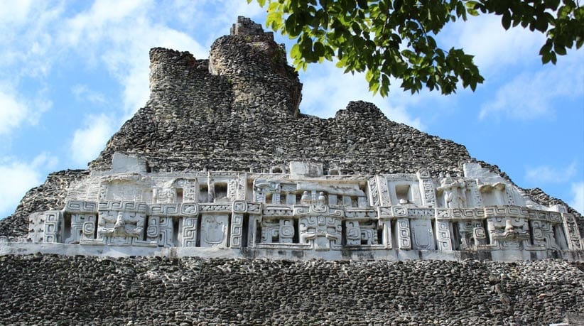 Xunantunich mayan ruins