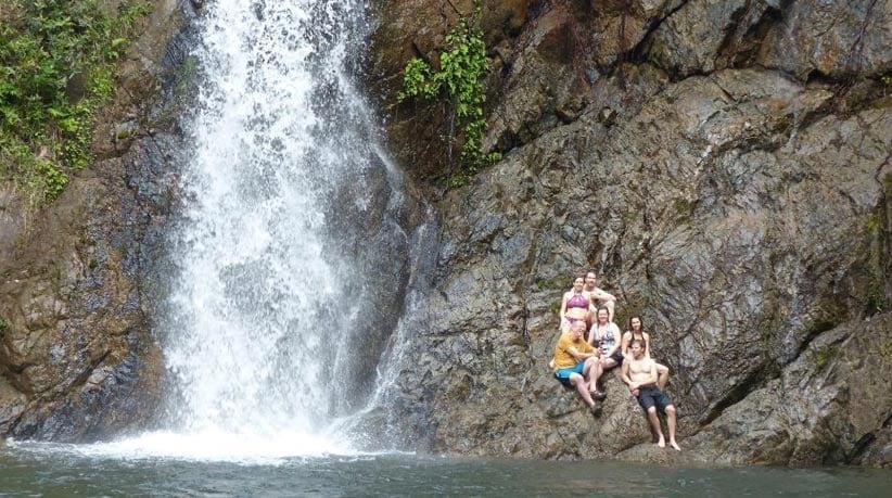 Swimming at Waterfalls